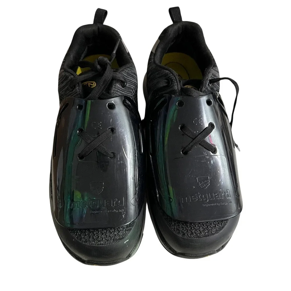 Keen‎ Utility Sparta Low ESD Aluminum Toe Work Shoes Black Metatarsal Guard 9.5